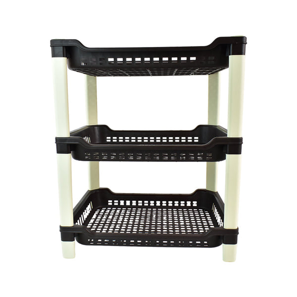 Apex Big Multi use Plastic Storage Rack – 3-Tier (1 Pc) - Image 4