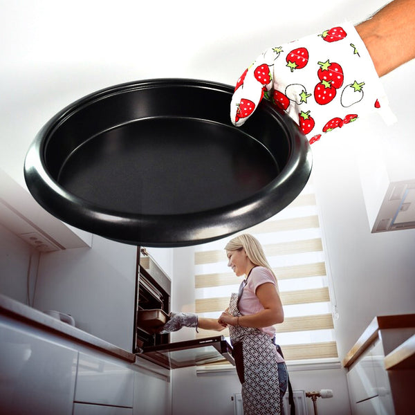 Designer Multicoloured Oven Mitt and Pot Holder - Image 3