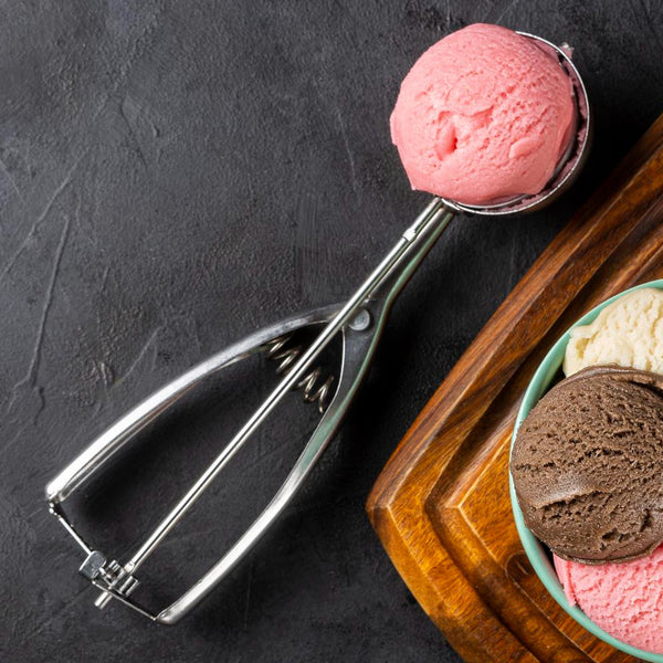 Premium Stainless Steel Ice Cream Scoop with Trigger Release –Approx 70 ML Capacity - Image 4