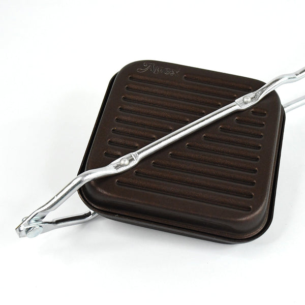 Apex Heavy Gauge Aluminium Grill Sandwich Toaster - Image 3