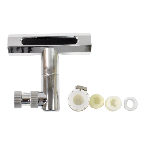 Plastic Multifunctional Universal Shower Head - Adjustable, High Pressure & Water Saving (1 Pc) - Image 4