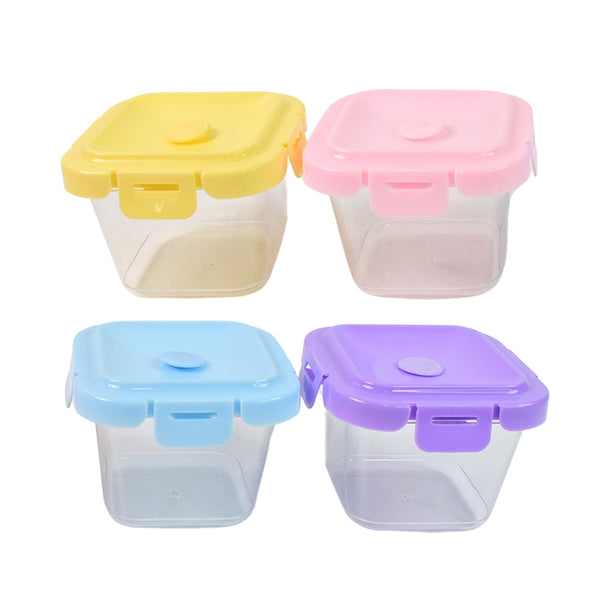 Plastic Food Storage Containers with Lid (4 Pcs Set / 500 ML) - Image 7