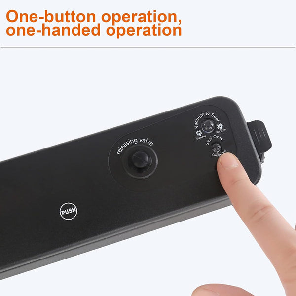 Vacuum Sealer Machine with 10 Bags, Automatic Hands-Free, Smart Food Preservation (1 Set) - Image 5