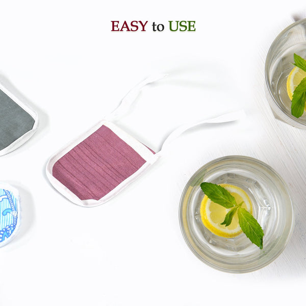 Reusable Cotton Water Filter Cover - Image 6