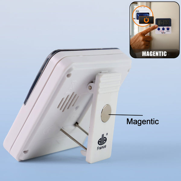 Digital Kitchen Timer with Alarm | Stop Watch Timer for Kitchen | Kitchen Timer with Magnetic Stand |Timer Clock for Study - Image 3