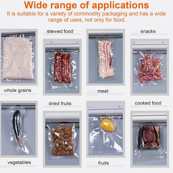 Vacuum Sealer Machine with 10 Bags, Automatic Hands-Free, Smart Food Preservation (1 Set) - Image 4