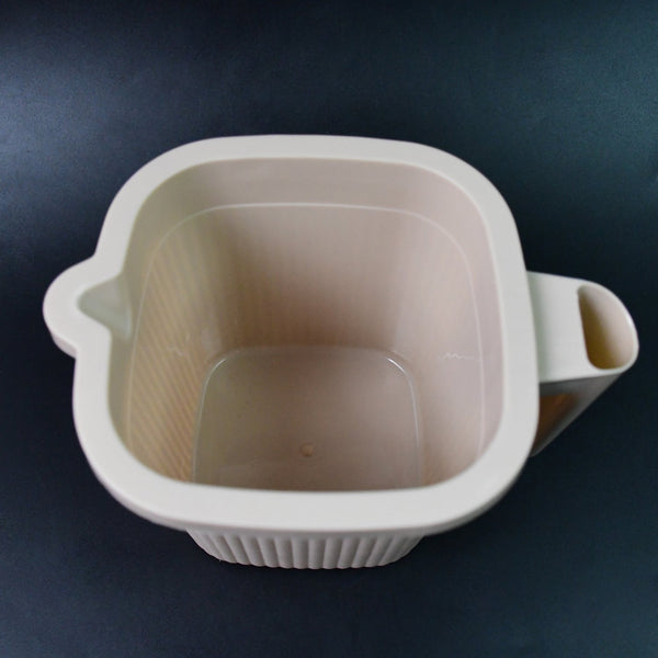 Plastic Square Bath Water Mug (1 Pc / 1000 ML / Mix Color) - Image 4
