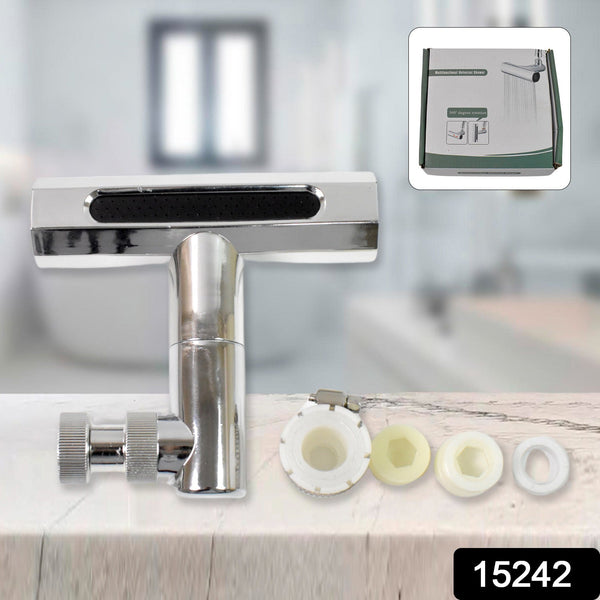 Plastic Multifunctional Universal Shower Head - Adjustable, High Pressure & Water Saving (1 Pc) - Image 7