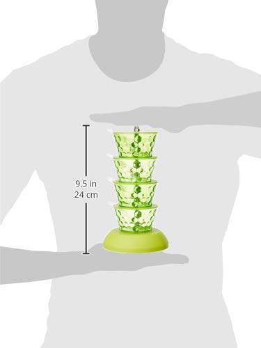 4 in 1 Multipurpose 360 Degree Rotating Pickle Rack Container for Kitchen - Image 3