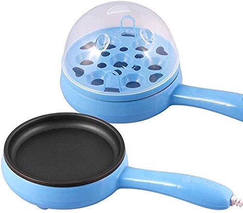 Multi functional Electric 2 in 1 Egg Frying Pan with Egg Boiler Machine Measuring Cup with Handle - Image 9