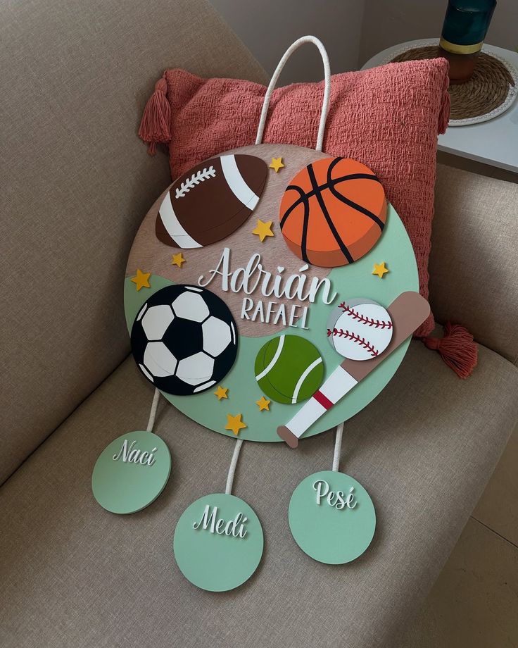 Beautiful 3D cutout name board — perfect for baby room décor or gifting