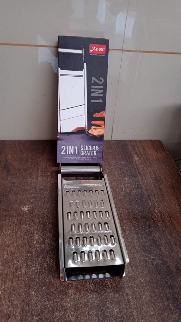 Apex Stainless Steel Slicer (2-in-1 ) - Image 2