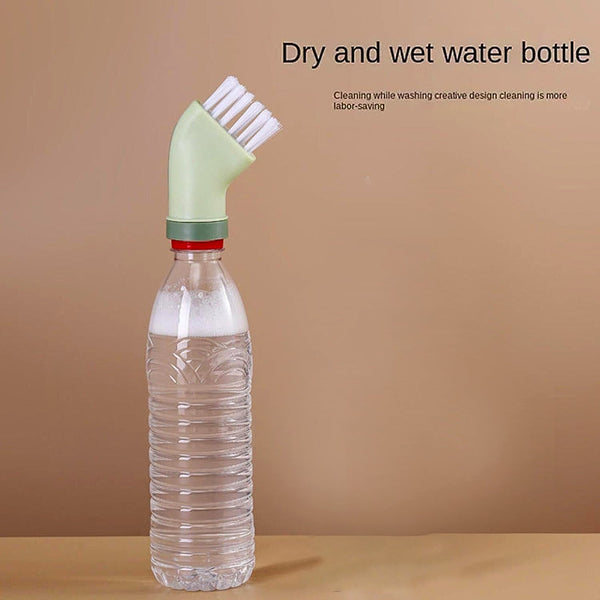 Multipurpose Bottle-Connectable Cleaning Brush with Built-In Scraper (1 Pc) - Image 8
