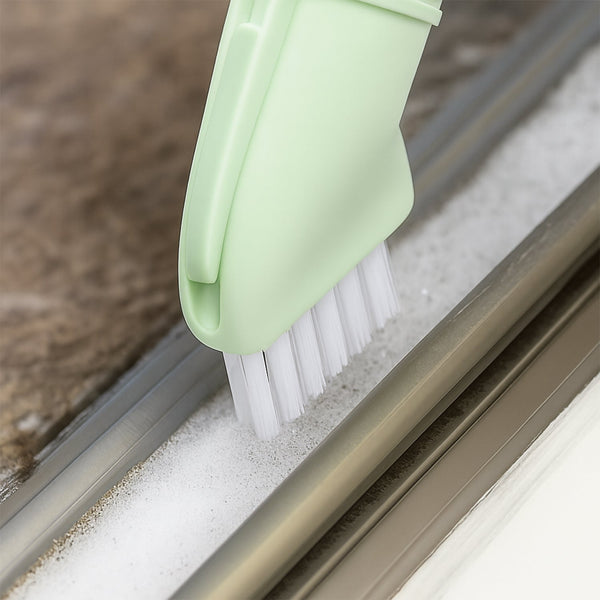Multipurpose Bottle-Connectable Cleaning Brush with Built-In Scraper (1 Pc) - Image 5