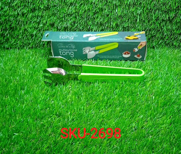 Multi-Purpose Salad Tongs for Kitchen & Household (Grabber, Durable) - Image 2