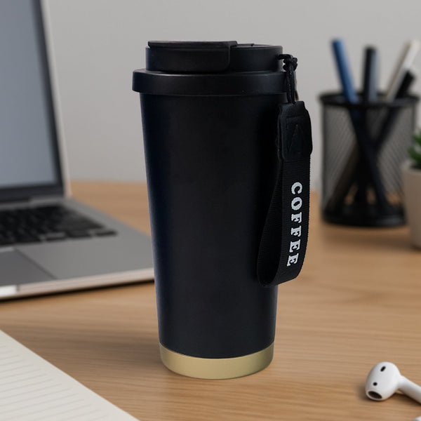 Premium Assorted Metal and Plastic Travel Mug Tumbler Cup (1 Pc / Mixed Design) - Image 3