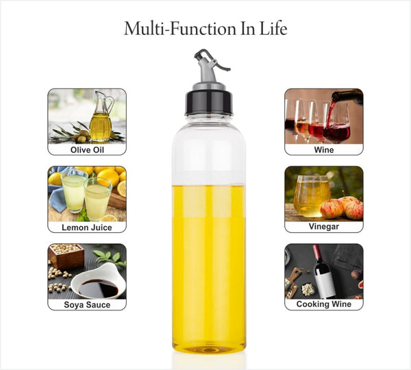 Oil Dispenser Transparent Plastic Oil Bottle | 1 Liter - Image 6