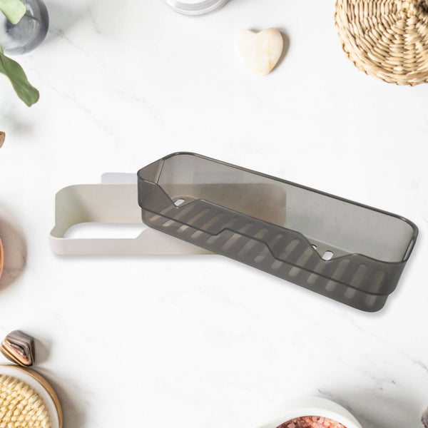 Wall Mounted Adhesive Bathroom Shower Caddy / Shelf / Plastic (1 Pc) - Image 4