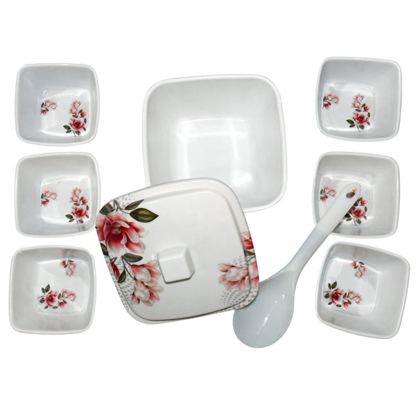 Hector High Quality Dinning Dinner / Pudding Set (9 Pcs set) - Image 7