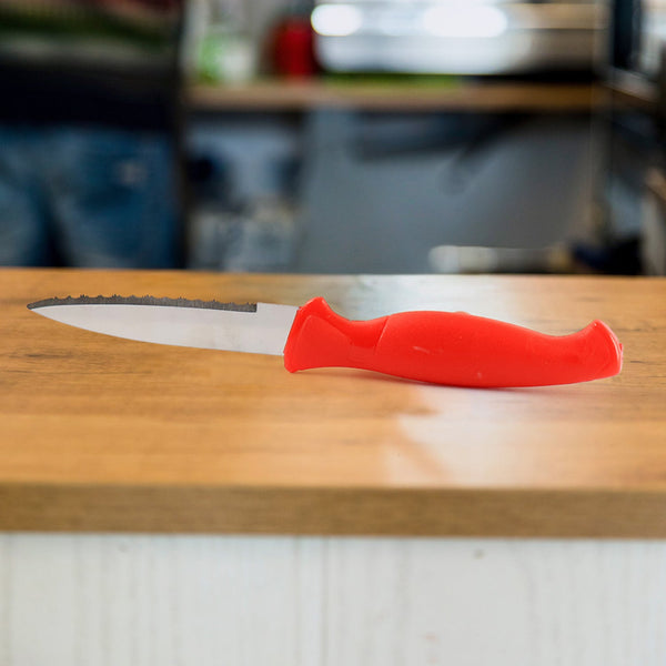 Stainless Steel Serrated Kitchen Knife (1 Pc) - Image 6