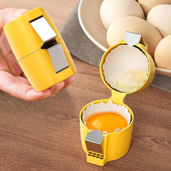 Egg Shell Opener Egg Cracker Tool for Raw Eggs Handheld (1 Pc) - Image 11