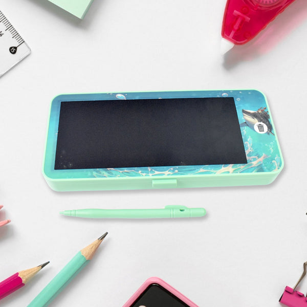 LED Drawing Pen Case writing pad / Compass Blue colour (1 pc) - Image 3