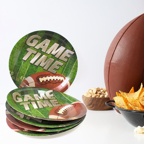 Round Plates Disposable Paper Plates Happy Birthday, Gift (10 Pcs Set / Mix Design) - Image 3