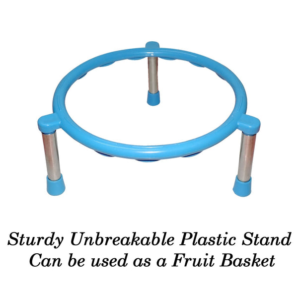 Stainless Steel Single Ring Matka Stand - Image 6