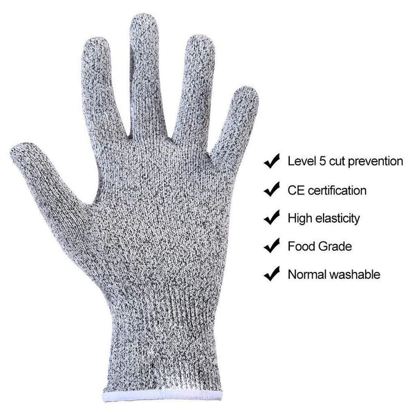 Anti Cutting Resistant Hand Safety Cut-Proof Protection Gloves (Multicolour) - Image 5