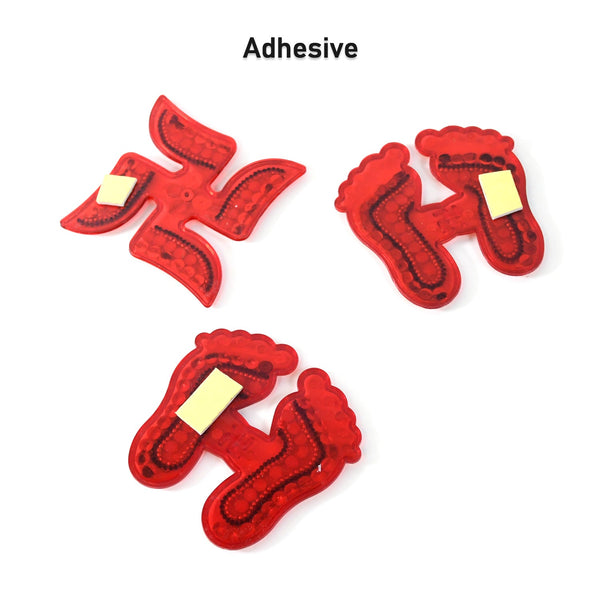 Decorative Laxmi Charan (Pagla) & Swastik Combo Set (3pc Set) - Image 5