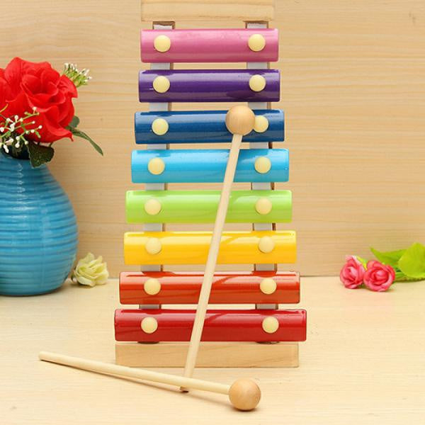 Wooden Xylophone Musical Toy for Children (MultiColor) - Image 6