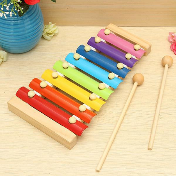 Wooden Xylophone Musical Toy for Children (MultiColor) - Image 5