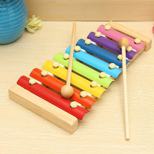 Wooden Xylophone Musical Toy for Children (MultiColor) - Image 4