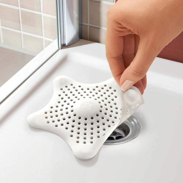 Star Drain Strainer: Catches Hair & Prevents Clogs (Kitchen/Bath) - Image 4