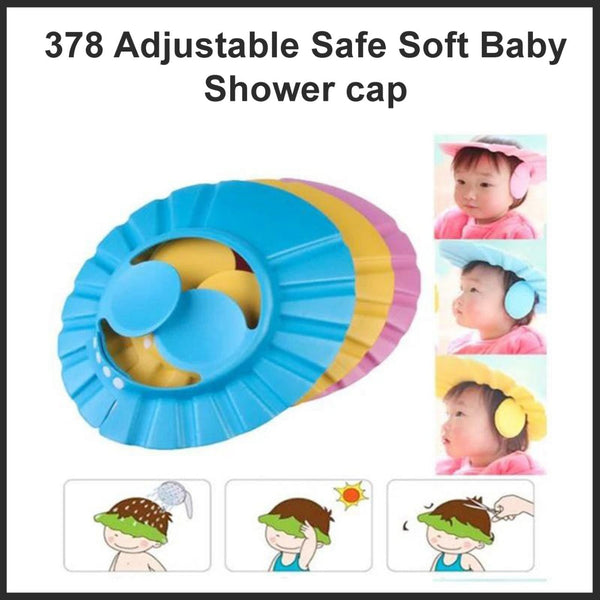 Adjustable Safe Soft Baby Shower cap - Image 4