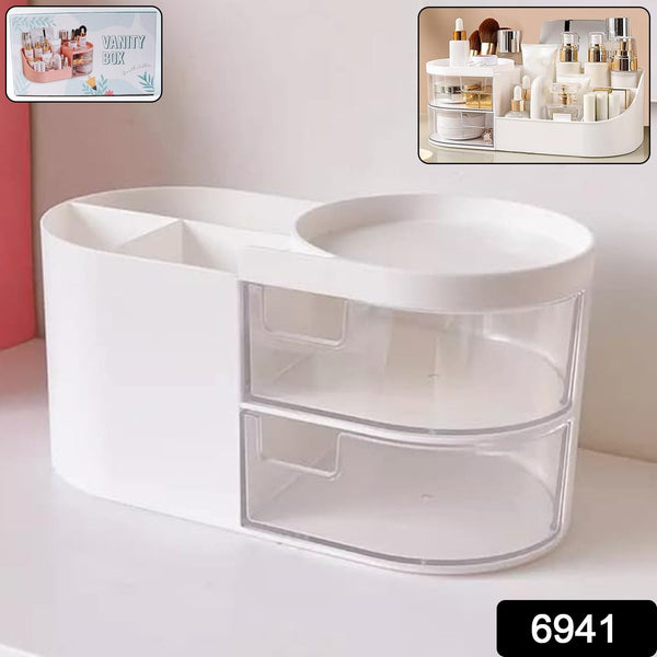 Multi-Functional Plastic Vanity Storage Box - Image 6