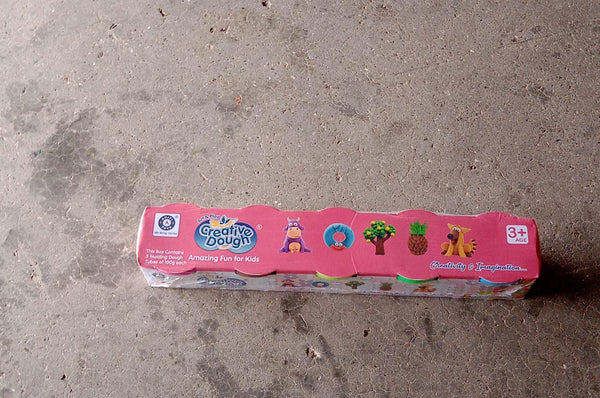 Non-Toxic Creative 100 Dough Clay 5 Different Colors, (Pack of 5 Pcs) - Image 2